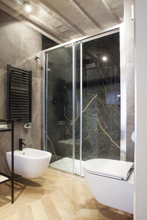 Koupelna v ubytování San Sebastiano Suite & Luxury Apartments