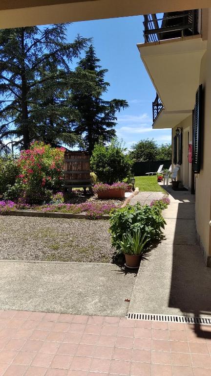 Zahrada ubytování La Vecchia Cantina