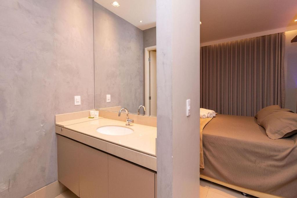  MS1102O Studio aconchegante e decorado no Jardim Goiás
