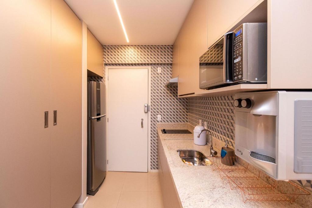  MS1102O Studio aconchegante e decorado no Jardim Goiás
