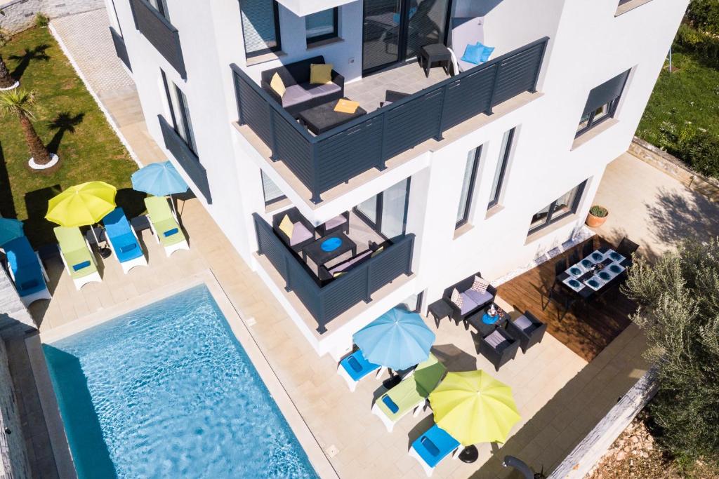 Basen w obiekcie Villa Cindrić II lub w pobliżu