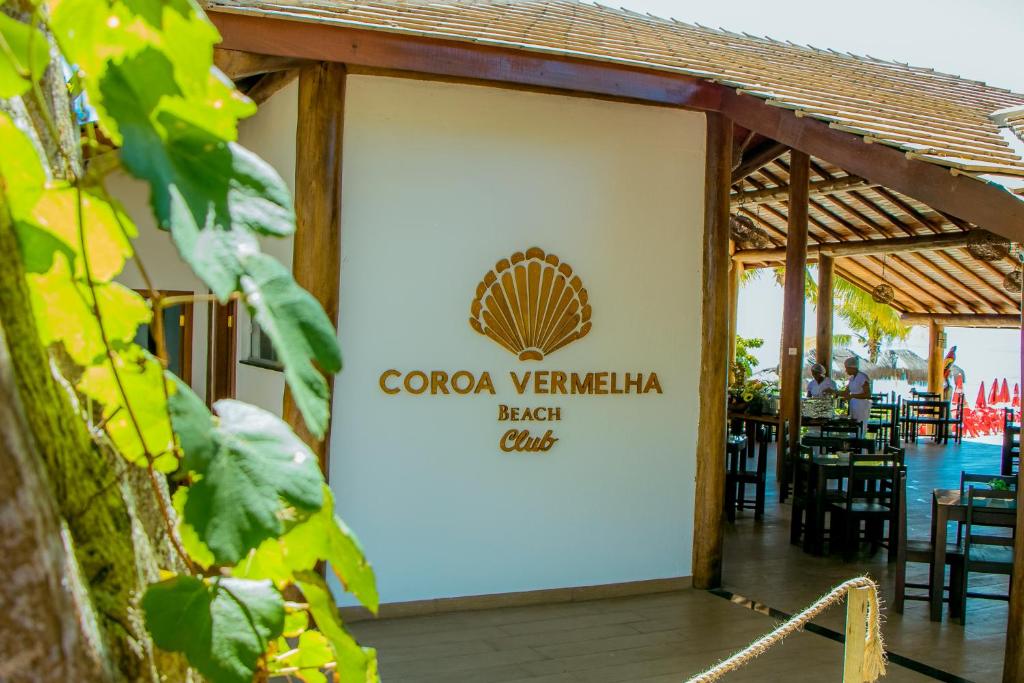 Restaurace v ubytování Coroa Vermelha Beach - All Inclusive