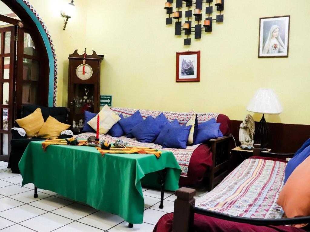 Posezení v ubytování Hostel Casa Zalaoui
