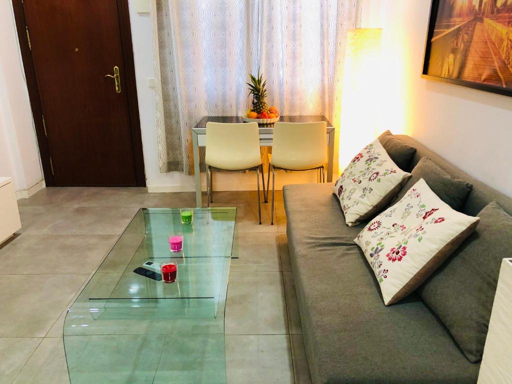 Posedenie v ubytovaní Apartamento Estrella Centro