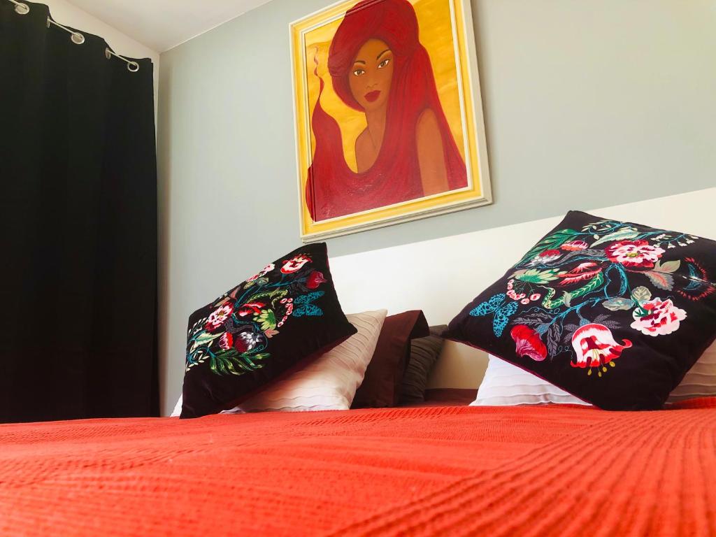 Posteľ alebo postele v izbe v ubytovaní Apartamento Estrella Centro