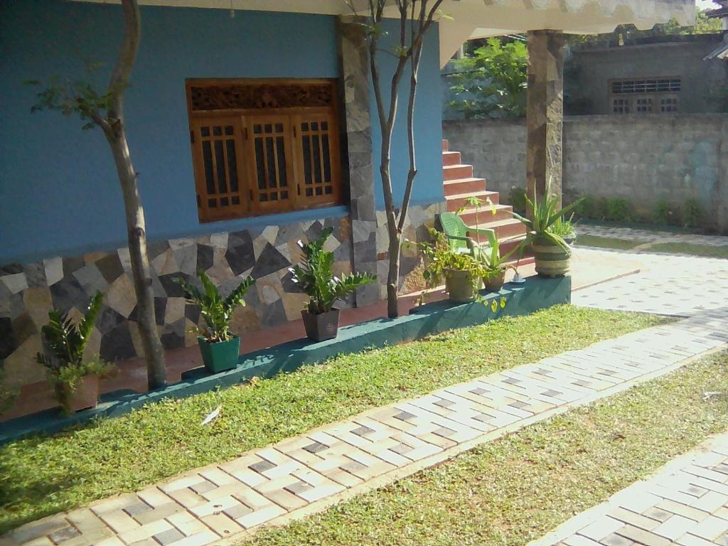 Zahrada ubytování Thomasha Homestay Wellawaya