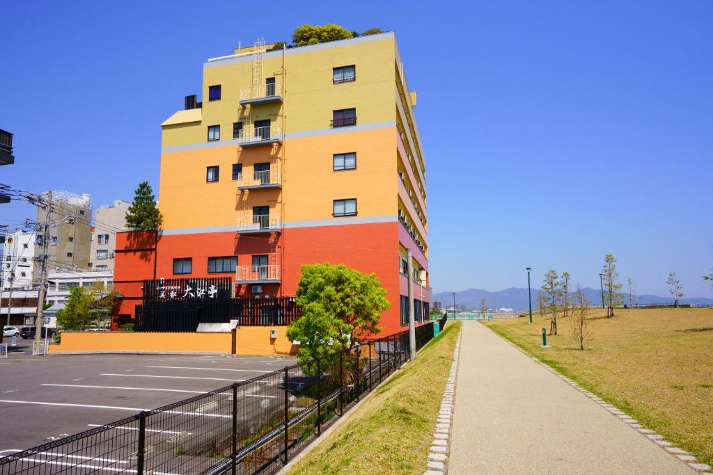 Budova, kde se ryokan nachází
