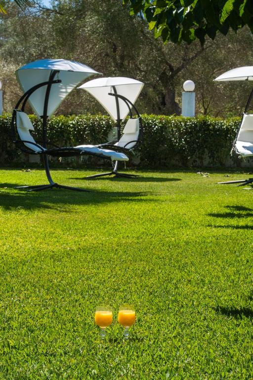 Zahrada ubytování Artemis Pension