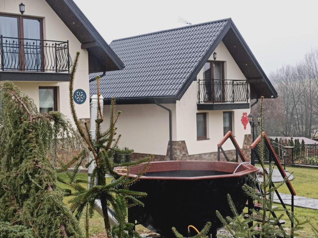 Vonkajšia záhrada v ubytovaní Górski Zakątek Kluszkowce