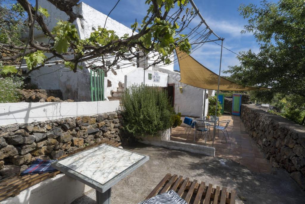 Zahrada ubytování Casa Rural Los Pasos Grandes