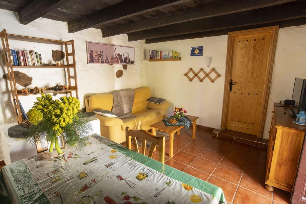 Posezení v ubytování Casa Rural Los Pasos Grandes