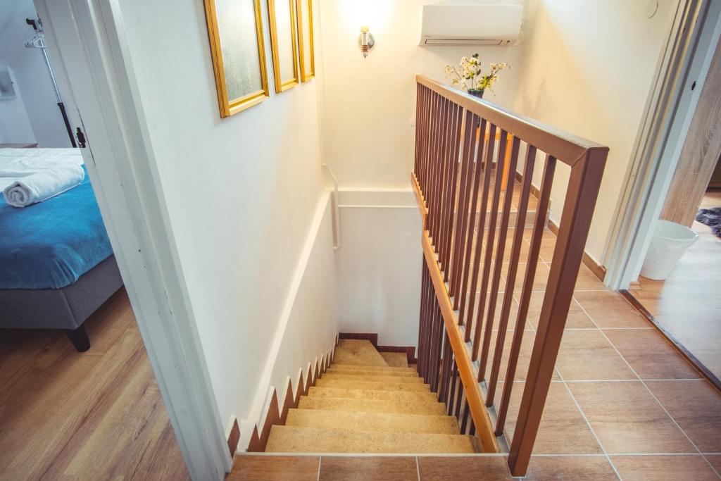 Posteľ alebo postele v izbe v ubytovaní MyFlat Piroska Holiday Home