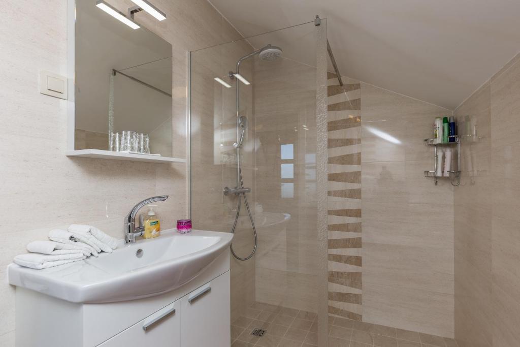 Kúpeľňa v ubytovaní Cetinic Apartment