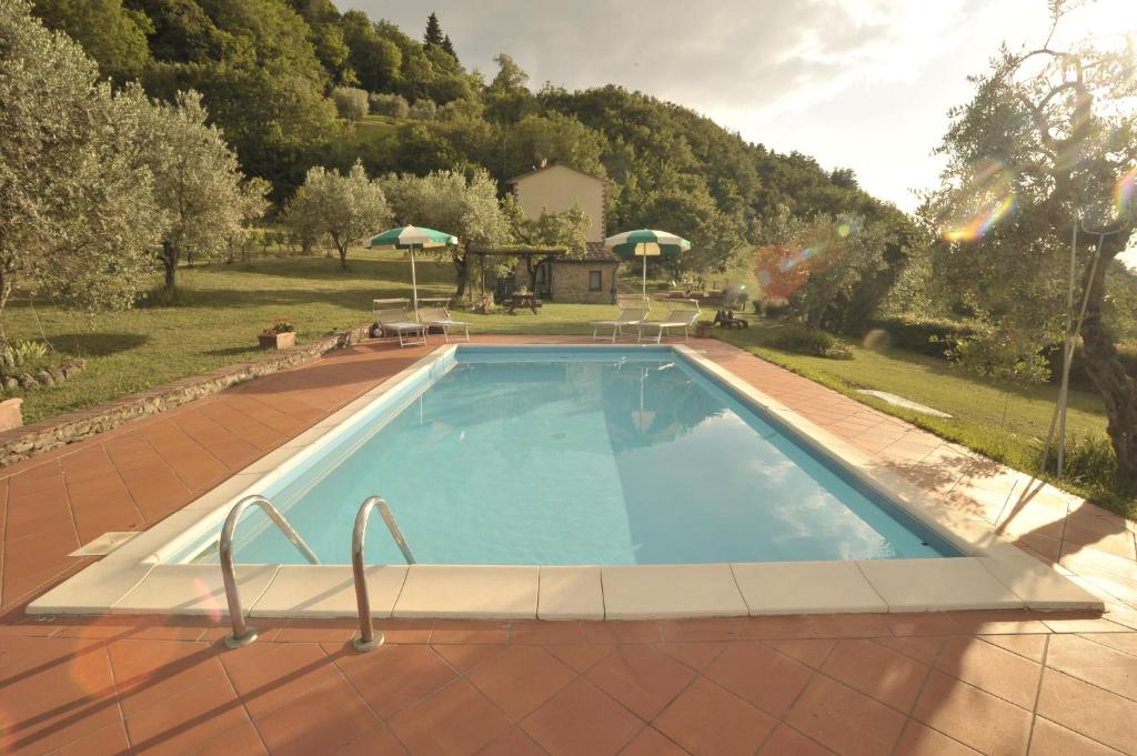 Bazén v ubytování Villa San Regolino whit private pool nebo v jeho okolí