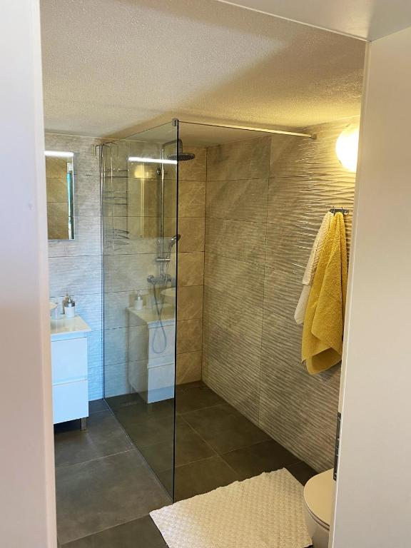Koupelna v ubytování Holiday Home ZLATNI RAT (3543)