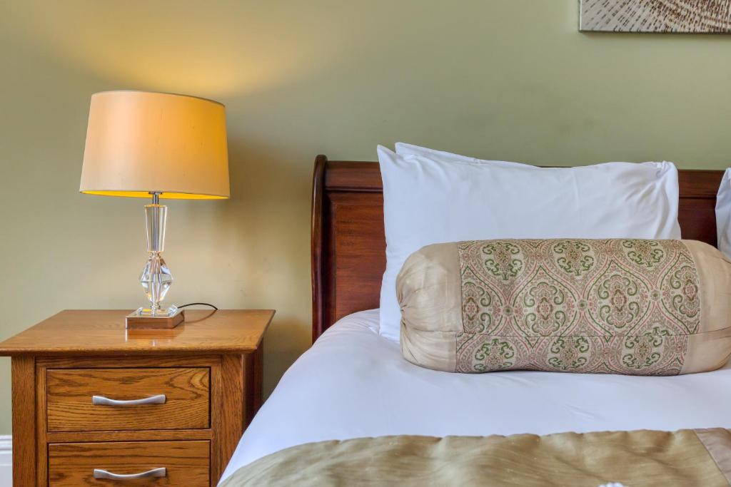Postel nebo postele na pokoji v ubytování No32 Hotel