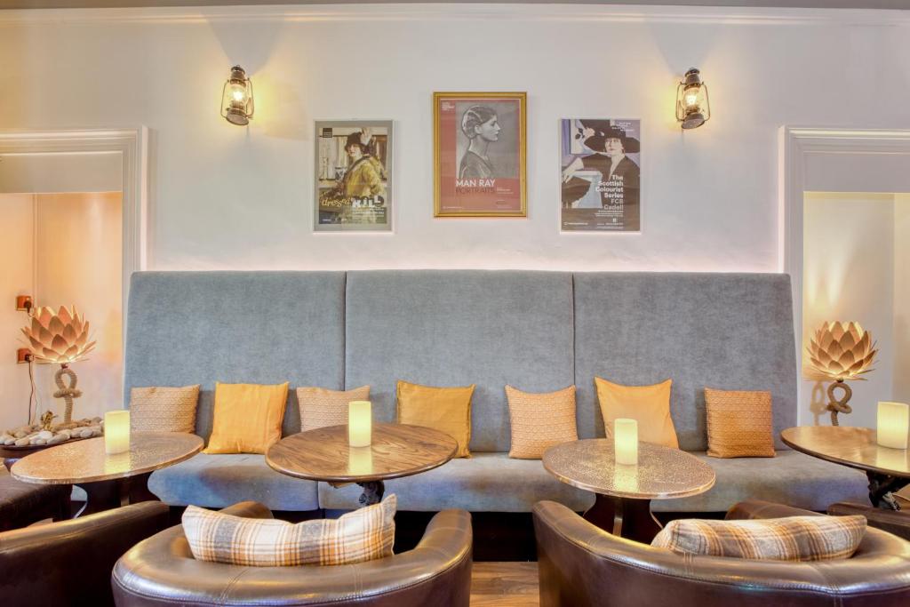 Posezení v ubytování No32 Hotel