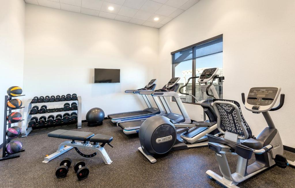 Fitness centrum a/nebo fitness zařízení v ubytování WorldMark Marble Falls
