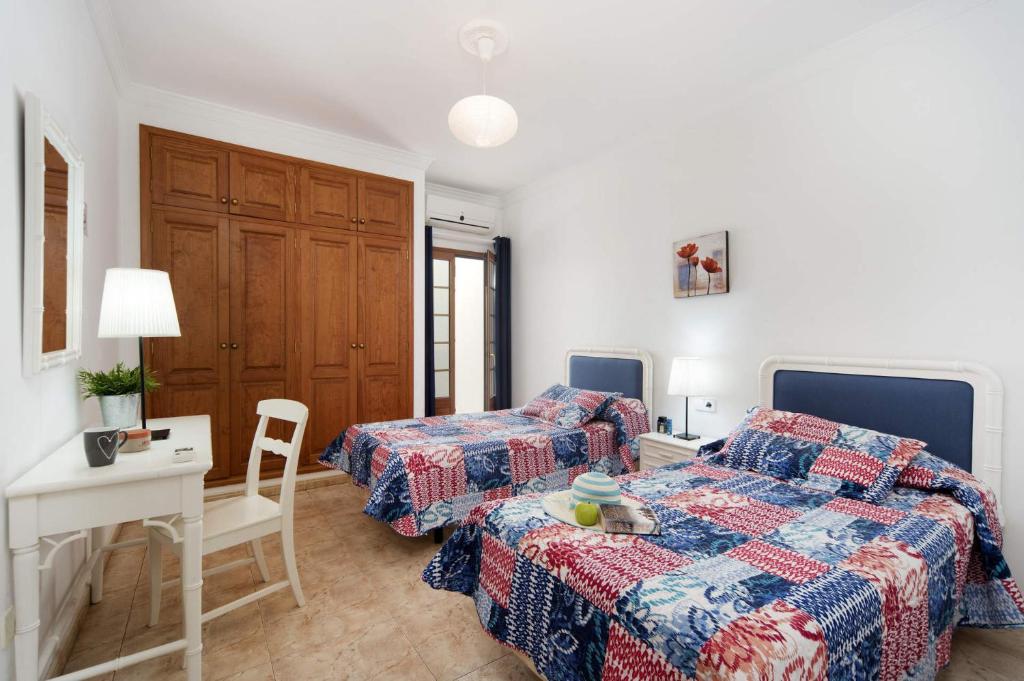 Posteľ alebo postele v izbe v ubytovaní Villa Nazaret by Villa Plus