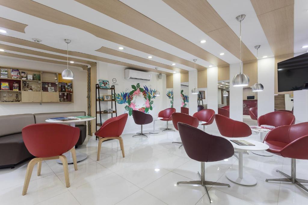 Posezení v ubytování Hotel Florencia Plaza