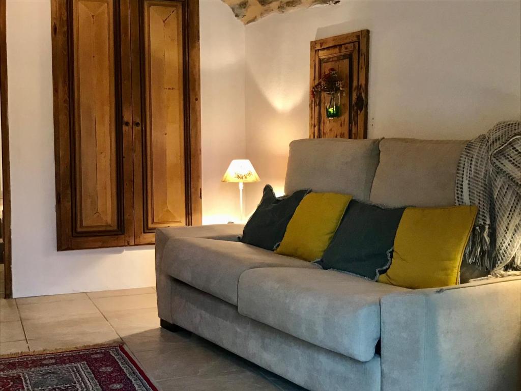 Posezení v ubytování Mas le Nogier Gites Apartments