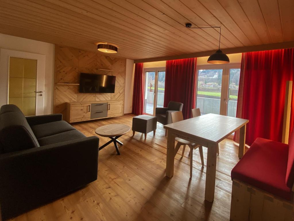 Posezení v ubytování Gästehaus Weller