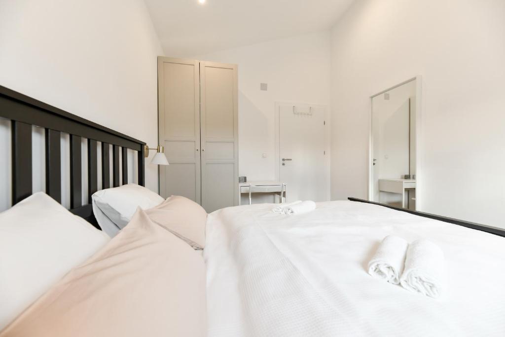 Posteľ alebo postele v izbe v ubytovaní Wonderful Holiday House Bruno with heated pool