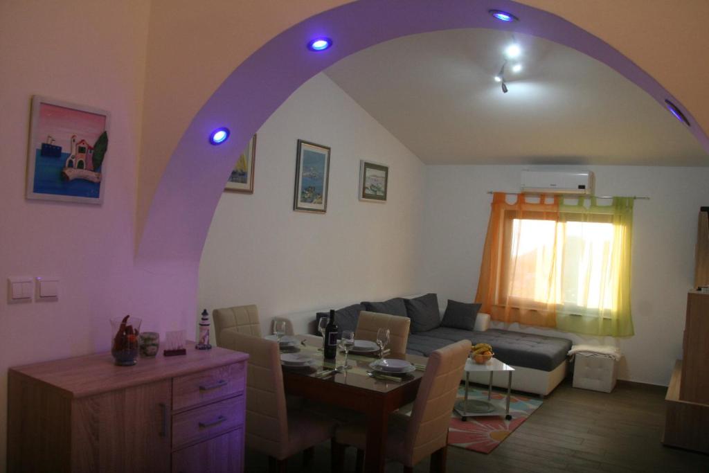 Posezení v ubytování Apartments Nagj