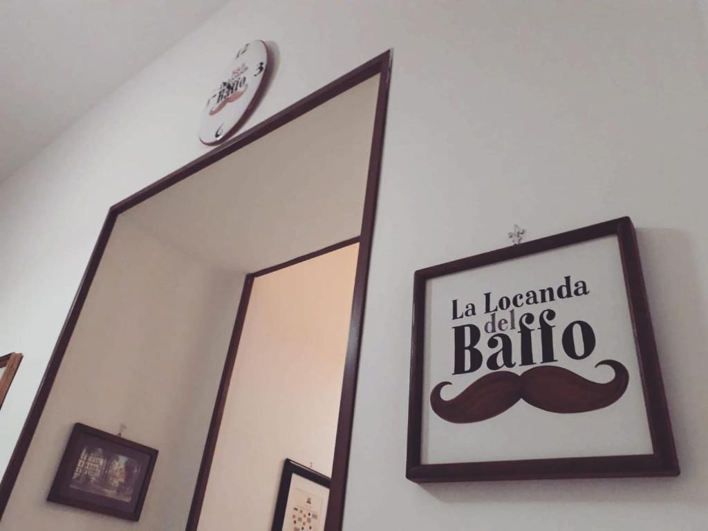 Certifikát, hodnocení, plakát nebo jiný dokument vystavený v ubytování La Locanda del Baffo