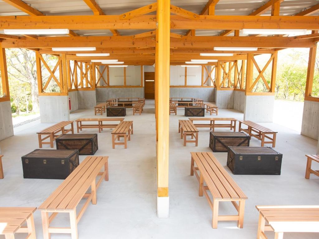 Restaurace v ubytování Matsue Forest Park