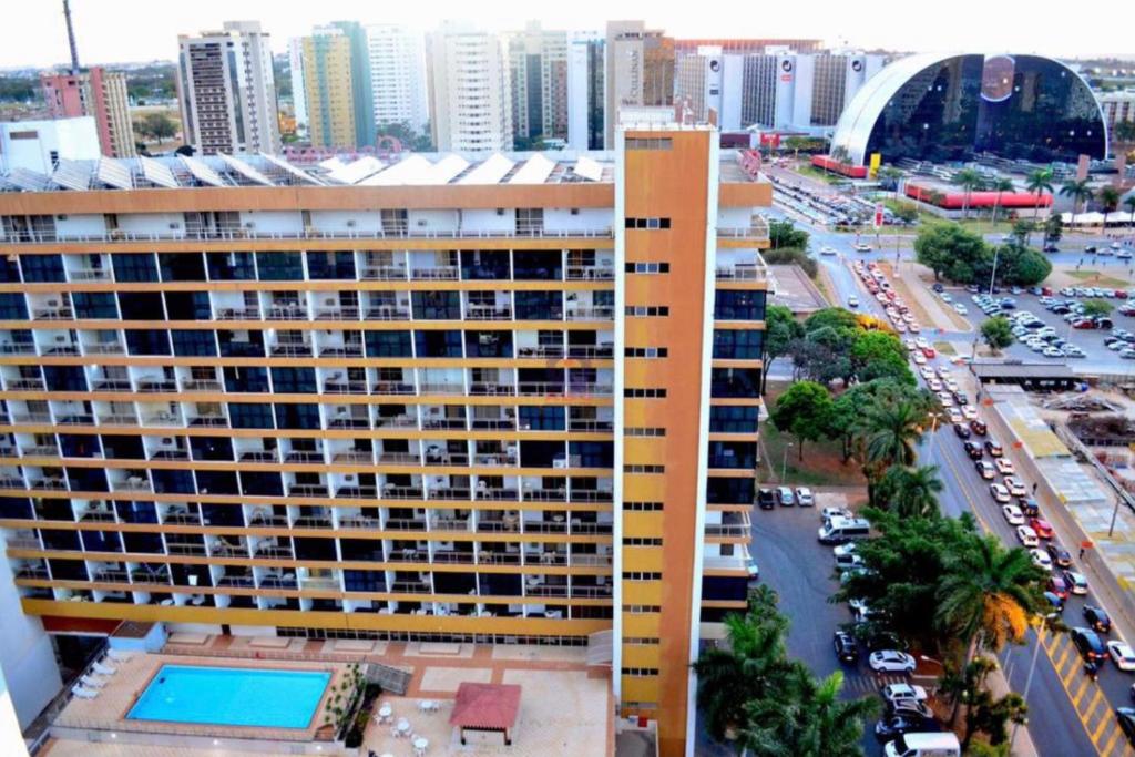  Flat com varanda ao lado do Brasília Shopping