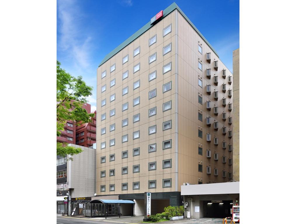 a rendering of the front of the hotel at Hakata Green Hotel Tenjin in Fukuoka