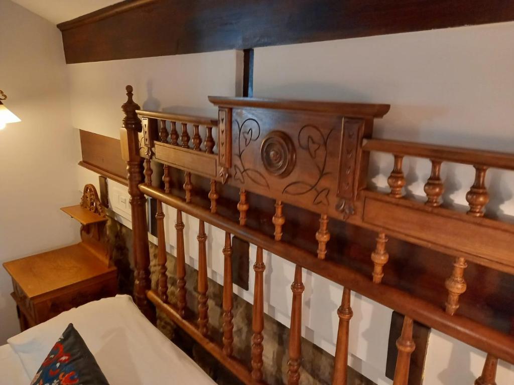 Postel nebo postele na pokoji v ubytování Hotel Eutimio