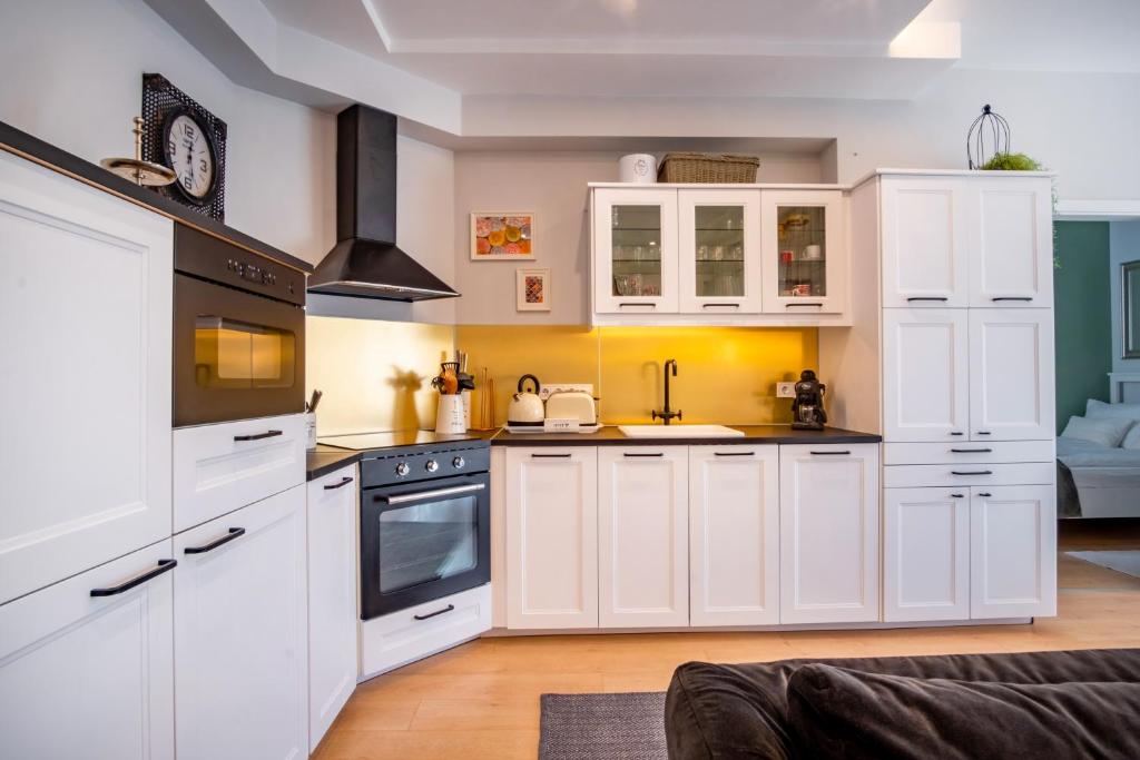 Kuchyňa alebo kuchynka v ubytovaní MyFlat Casa Premium Apartment