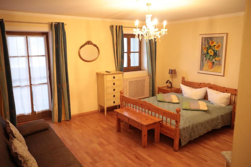 Seewirt Ecking - Habitación Doble Con Balcón