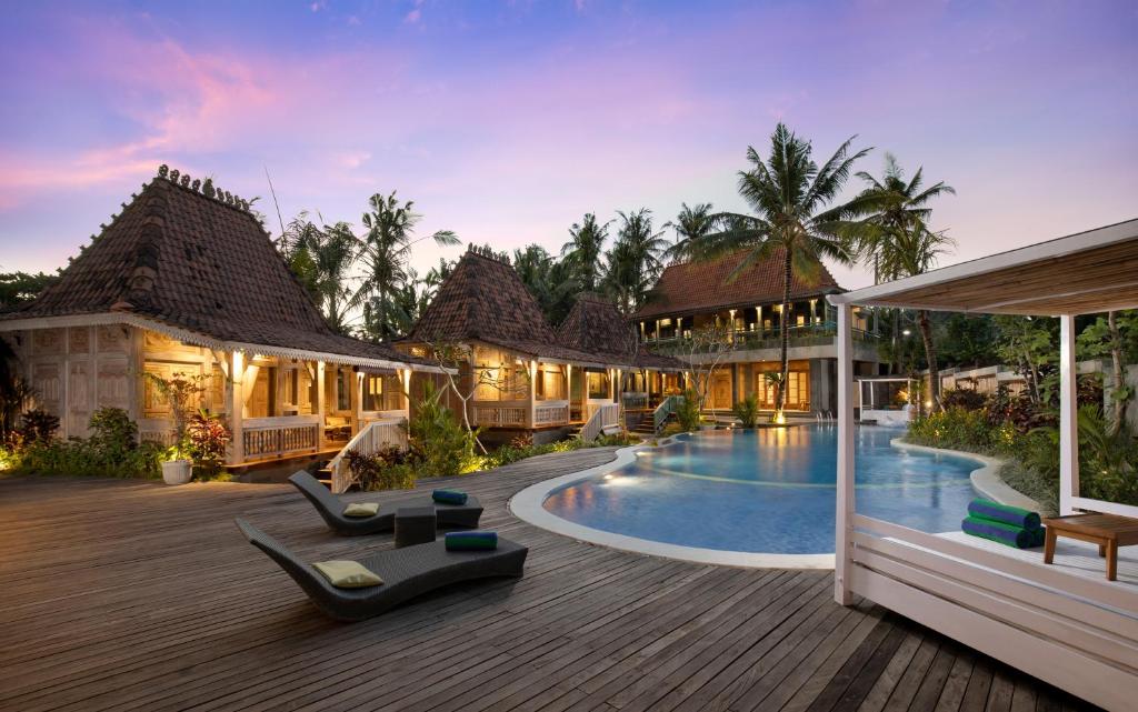 Bazén v ubytování Saba Villa by Sanga Sanga Hospitality nebo v jeho okolí