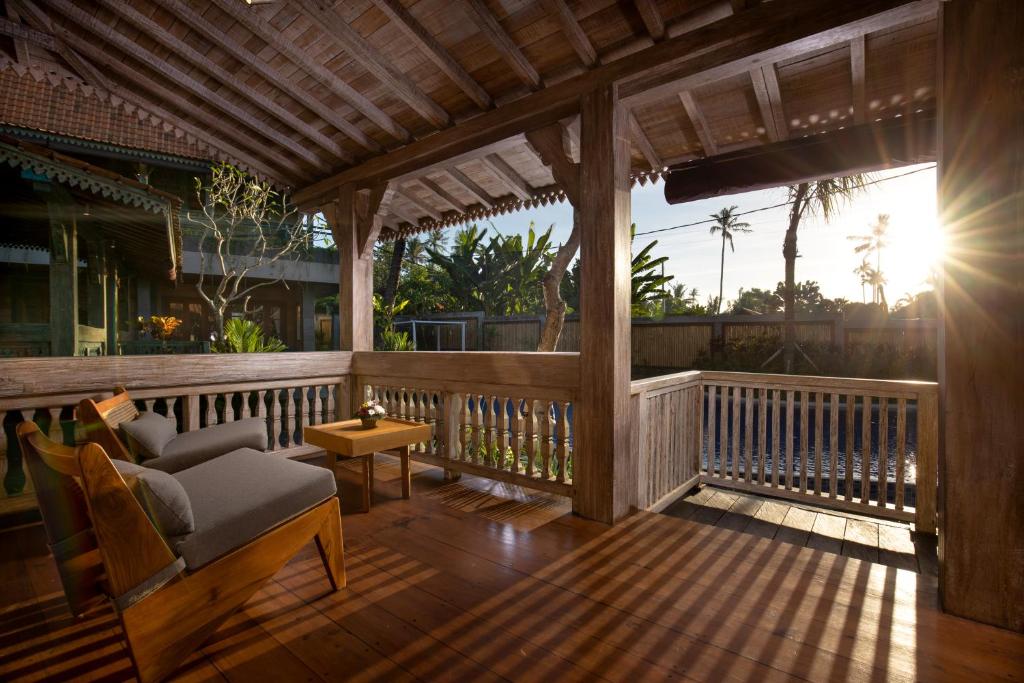 Balkón nebo terasa v ubytování Saba Villa by Sanga Sanga Hospitality