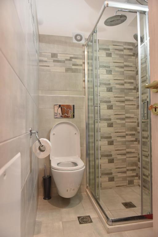 Koupelna v ubytování Cozy Luxury Apartment in the Heart of Athens 8-2