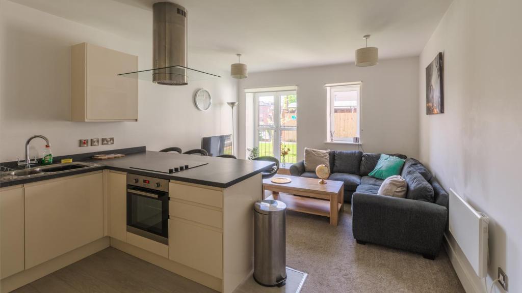 Modern York City Centre Apartment With Free Gated Parking