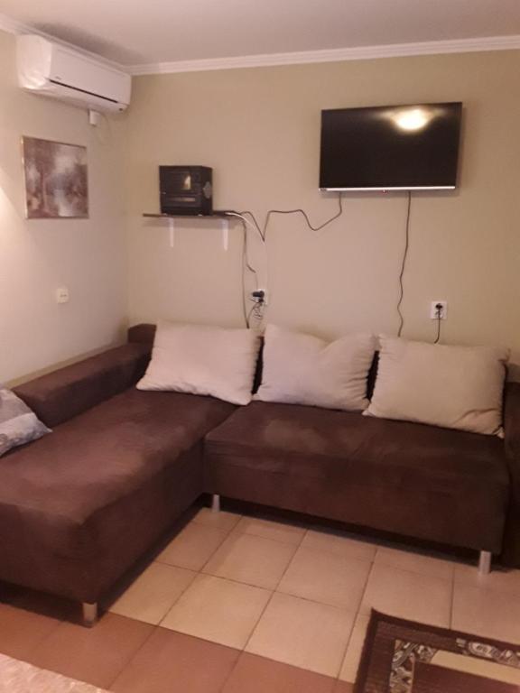 Prostor za sedenje u objektu Vila Verona Sobe