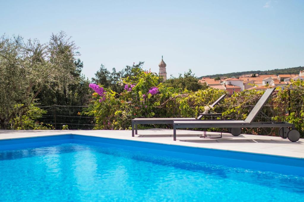 Bazén v ubytování Marina di Portapisana Luxury private villa nebo v jeho okolí