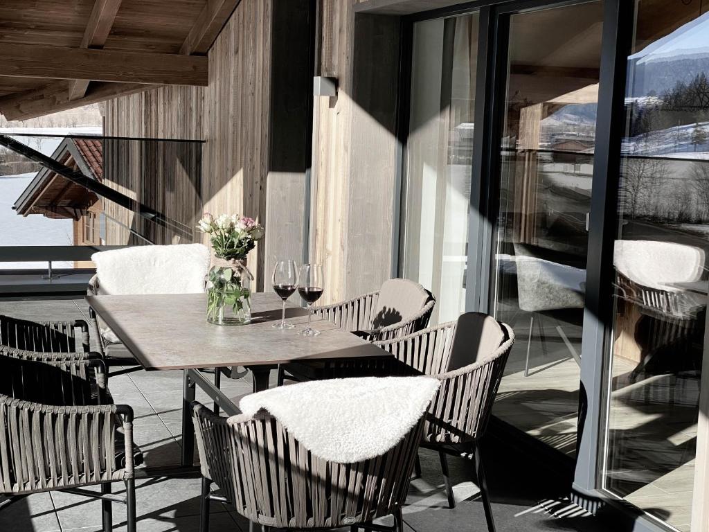 Posezení v ubytování Appartement Tauernblick Radstadt