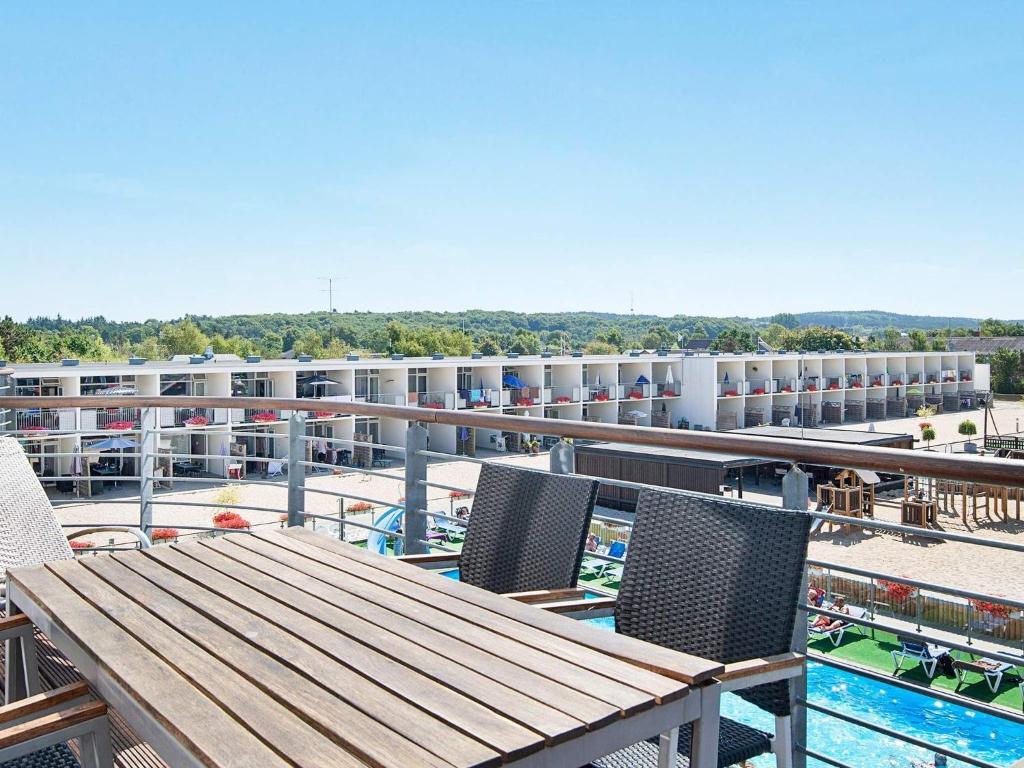 Balkón nebo terasa v ubytování Apartment Glesborg