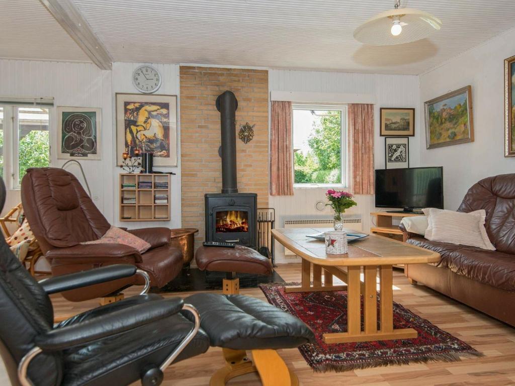 Posezení v ubytování 4 person holiday home in Haderslev-By Traum