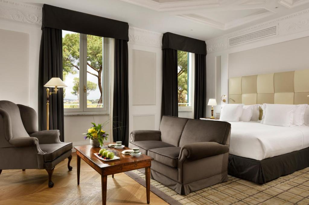 Posezení v ubytování Hotel Splendide Royal - The Leading Hotels of the World