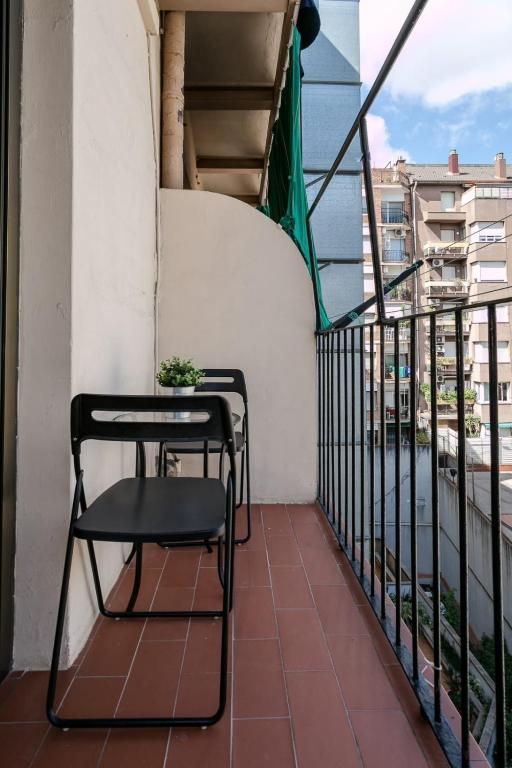 Balkón alebo terasa v ubytovaní Fantastic 2 Bedroom 5 minutes by car from Plaza Catalunya