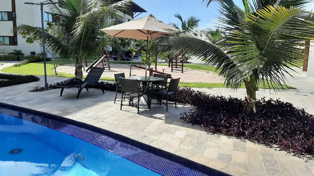  Flat Equipado no Cupe Beach Living por Carpediem