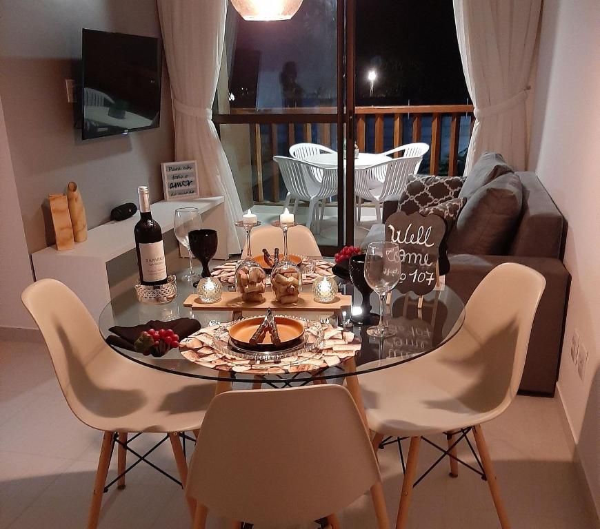  Flat Equipado no Cupe Beach Living por Carpediem