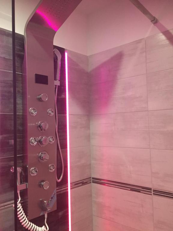 Kúpeľňa v ubytovaní Vulkán Wellness Panzió