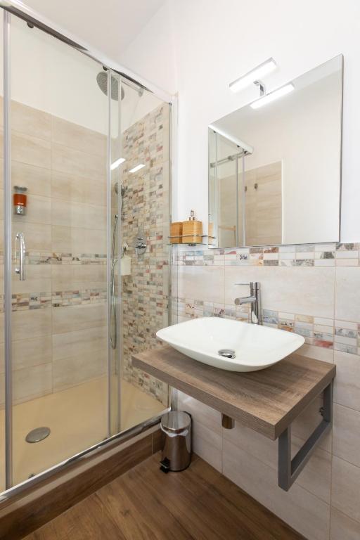 Kúpeľňa v ubytovaní Comfy Vatican Suite